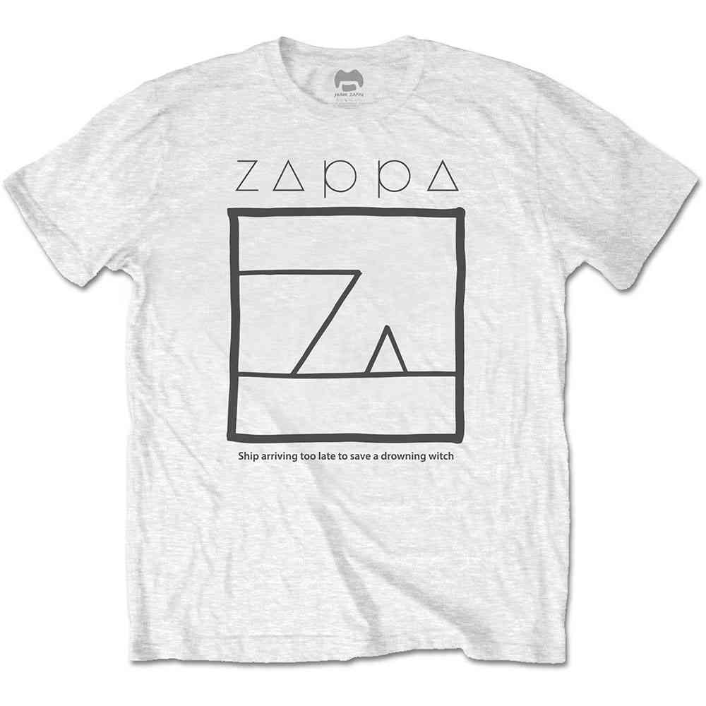 Frank Zappa - Drowning Witch Heren Tshirt - Wit